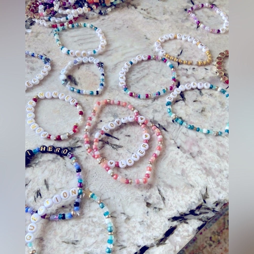 Taylor Swift Handmade Bracelets - Restocked!